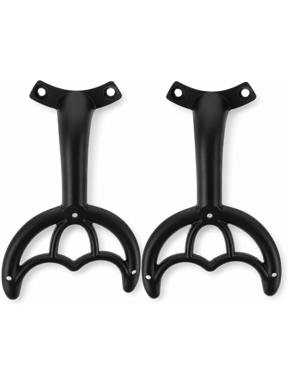 Black Ceiling Fan Replacement Blades - 2pcs Durable Arm Set for Indoor/Outdoor